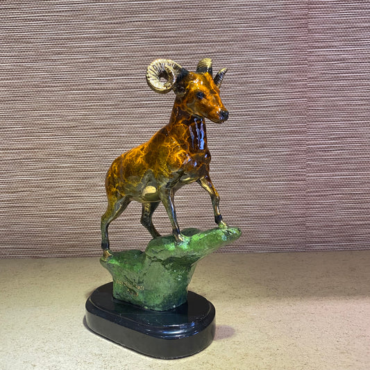 羊羊得意 - 12生肖系列 歐式草原銅雕