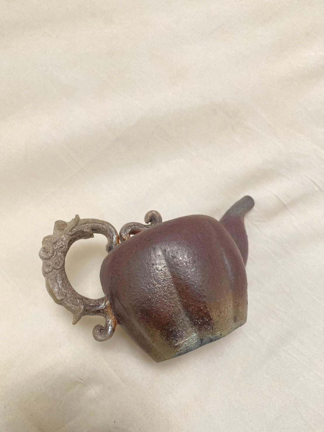 柴燒 鶯歌柴燒壺 新人文 重落灰 B167