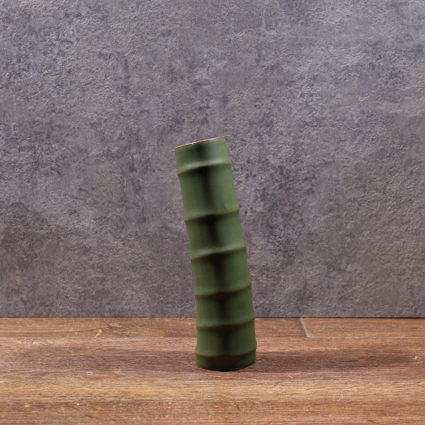 LEADER水培堅根竹瓶 鶯歌手工拉坏花器 居家水栽陶罐植栽