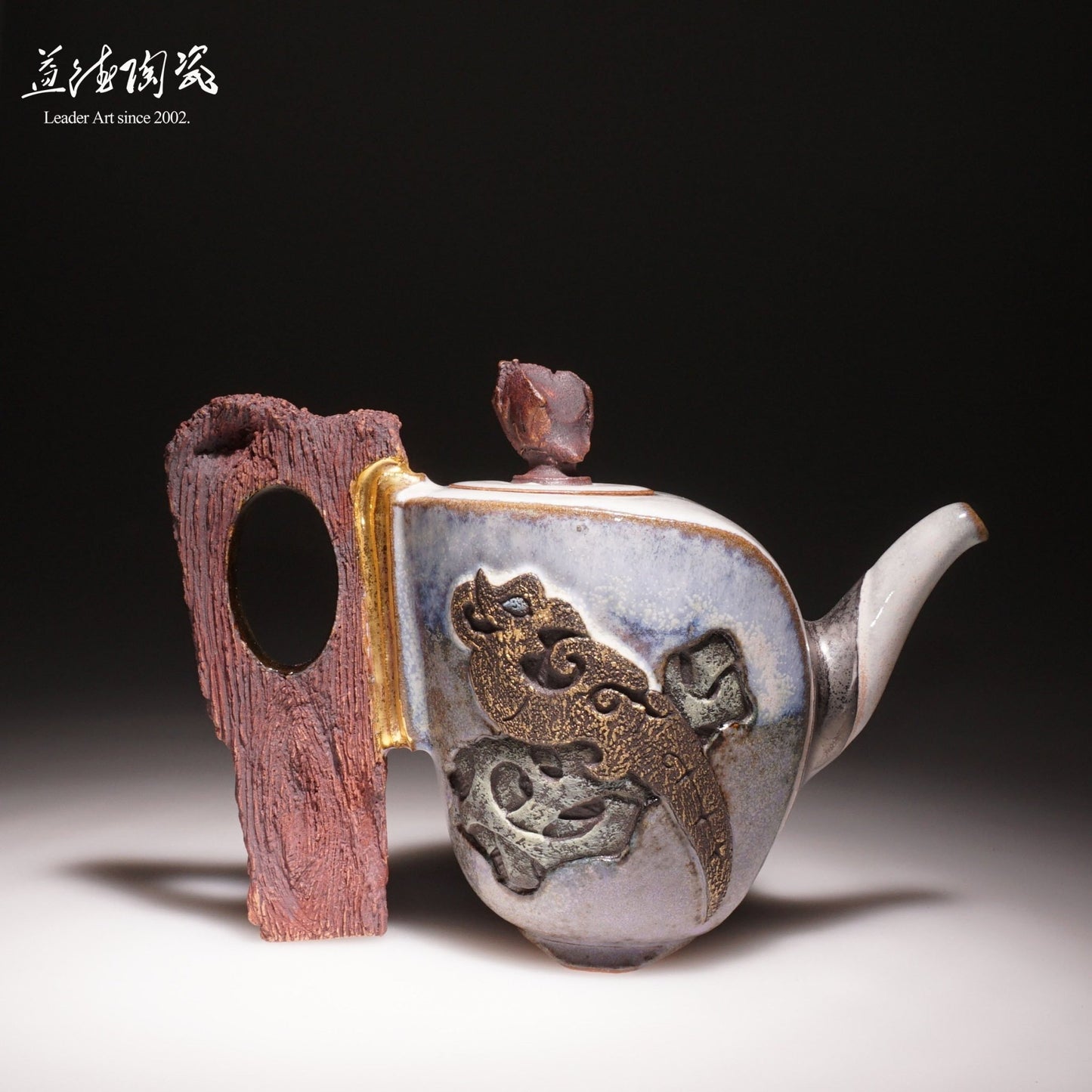 Black stone / Return Swallow - Taiwan International Gold Teapot Prizes - LEADER 益德 | 居家設計藝品・人文茶器・空間美學作品