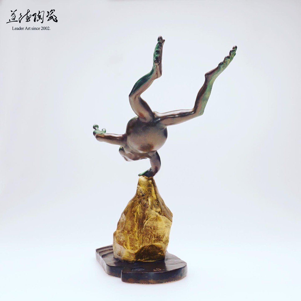 點石成金 Drop stones into gold - Bronze Sculpture Design - LEADER 益德 | 居家設計藝品・人文茶器・空間美學作品