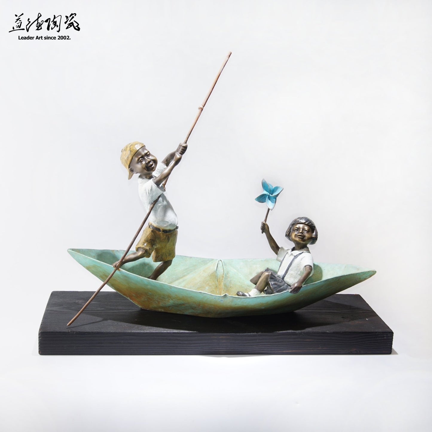 航向未來 - 工藝之家銅雕 - LEADER 益德 | 居家設計藝品・人文茶器・空間美學作品