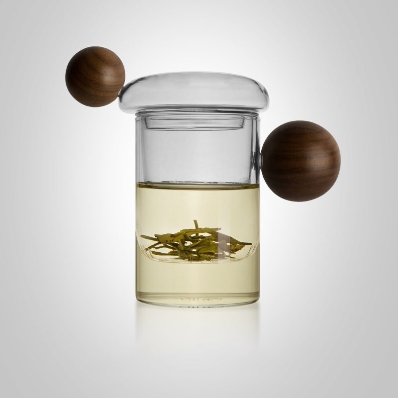 木球把手透明木星水杯 - LEADER 益德 | 居家設計藝品・人文茶器・空間美學作品