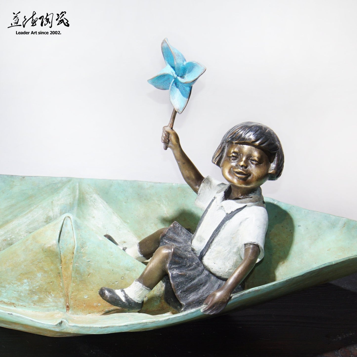 航向未來 - 工藝之家銅雕 - LEADER 益德 | 居家設計藝品・人文茶器・空間美學作品