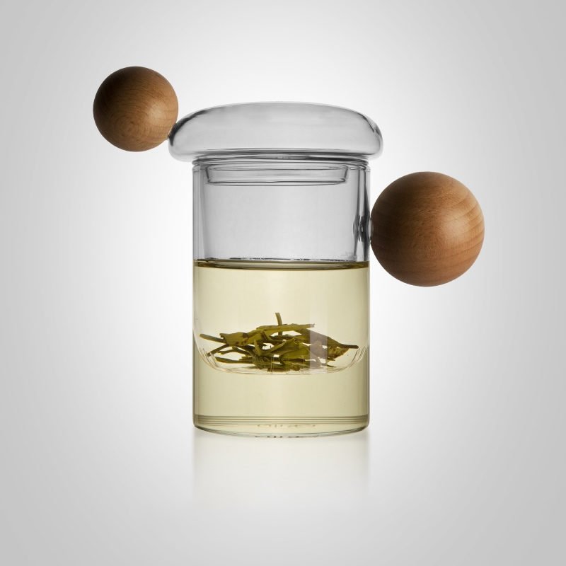 木球把手透明木星水杯 - LEADER 益德 | 居家設計藝品・人文茶器・空間美學作品