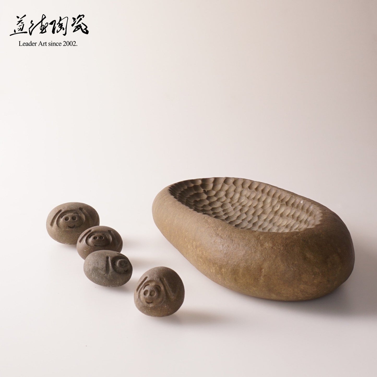 諸事圓滿 - 工藝之家石雕 - LEADER 益德 | 居家設計藝品・人文茶器・空間美學作品