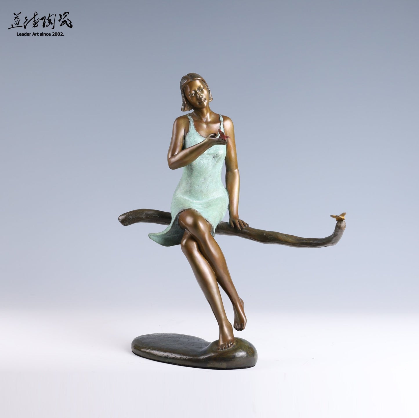 春之樂 - 歐式人物銅雕 - LEADER 益德 | 居家設計藝品・人文茶器・空間美學作品