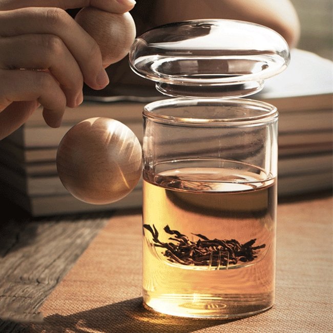 木球把手透明木星水杯 - LEADER 益德 | 居家設計藝品・人文茶器・空間美學作品