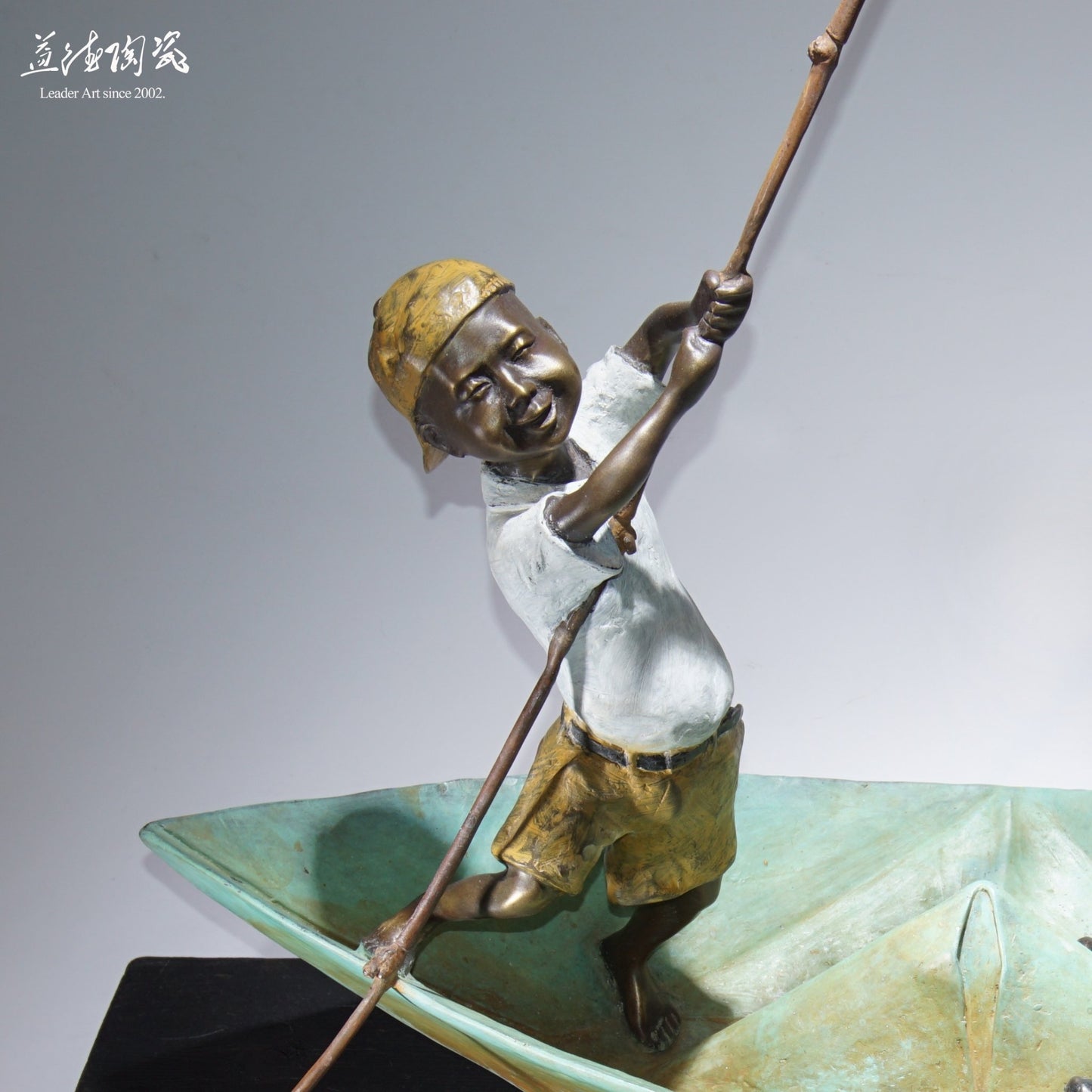 航向未來 - 工藝之家銅雕 - LEADER 益德 | 居家設計藝品・人文茶器・空間美學作品