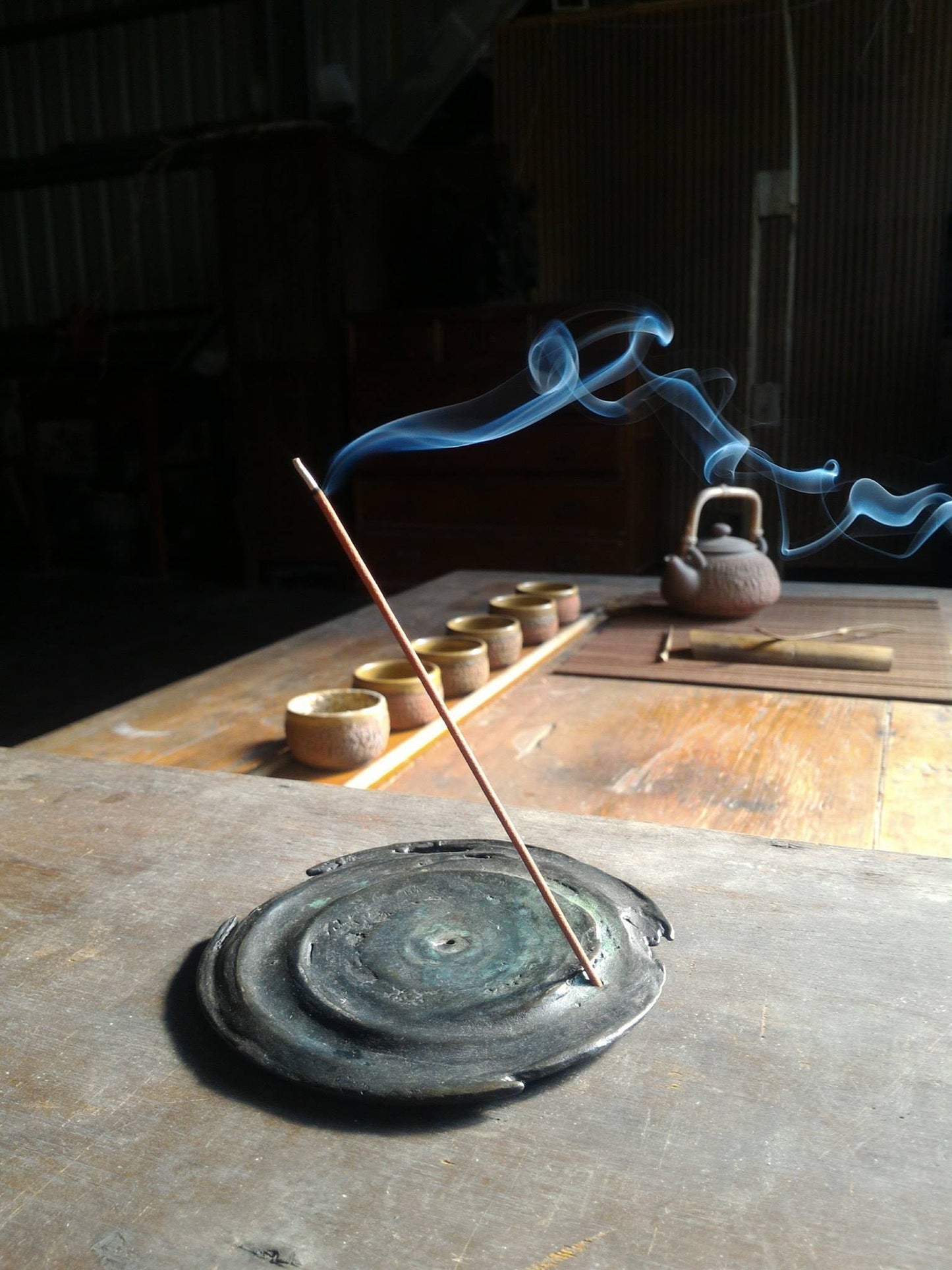 Ripples / incense tray - Limited Design of Bronze Sculpture - LEADER 益德 | 居家設計藝品・人文茶器・空間美學作品