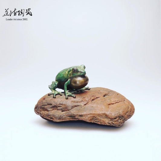 Singing - Limited Design of Bronze Sculpture - LEADER 益德 | 居家設計藝品・人文茶器・空間美學作品