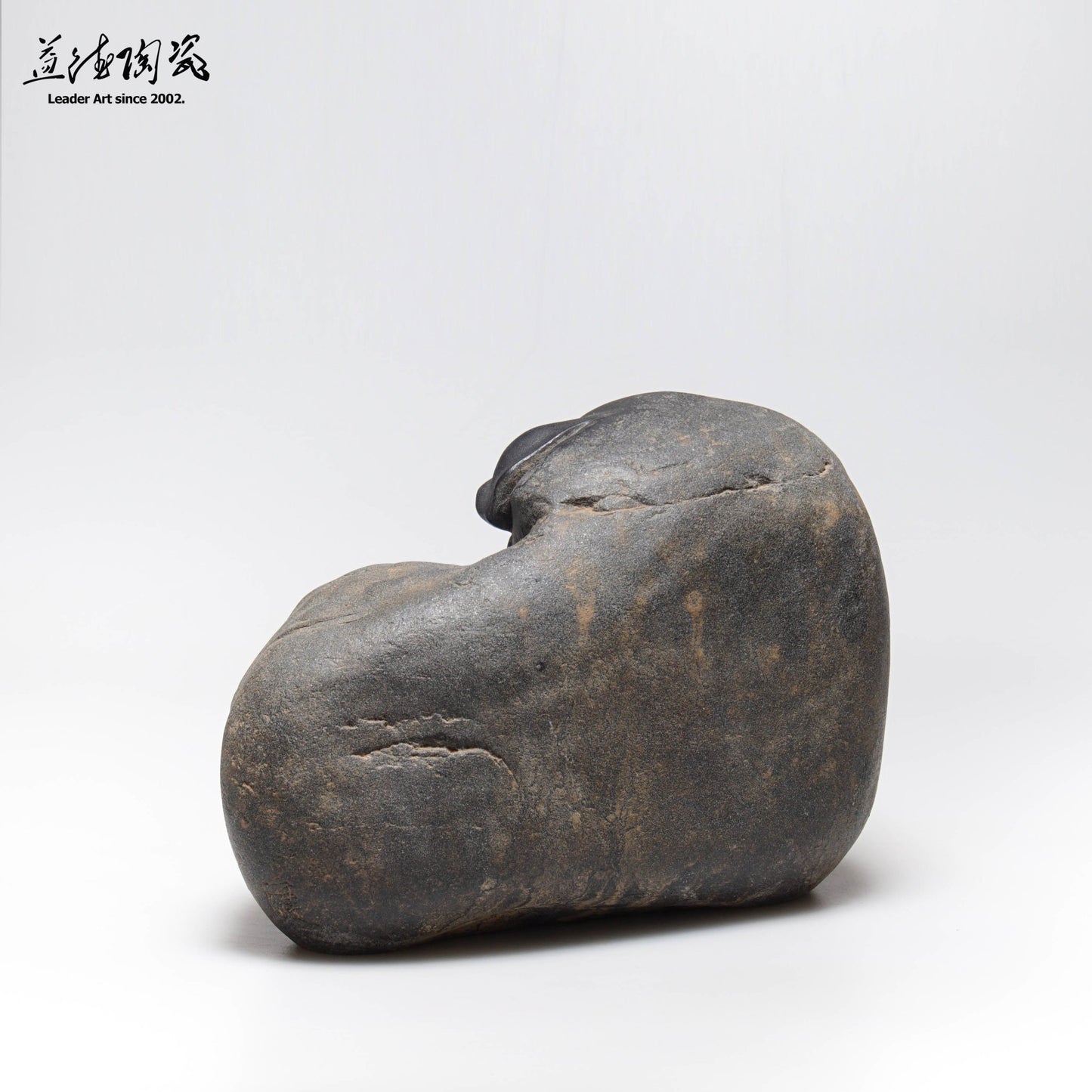 母子豬 Sows and piglets - stone carving - LEADER 益德 | 居家設計藝品・人文茶器・空間美學作品