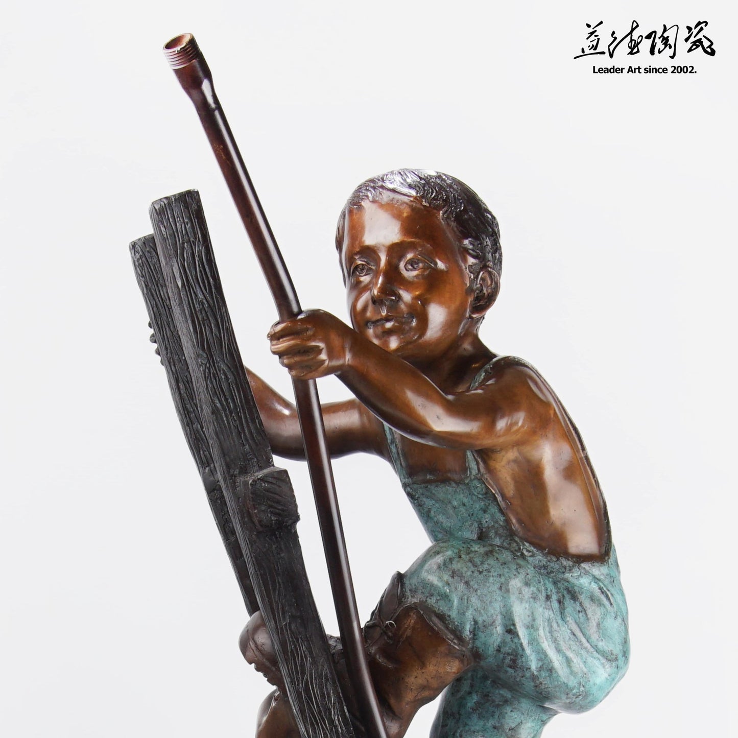 Support Each Other - Bronze Sculpture Design - LEADER 益德 | 居家設計藝品・人文茶器・空間美學作品