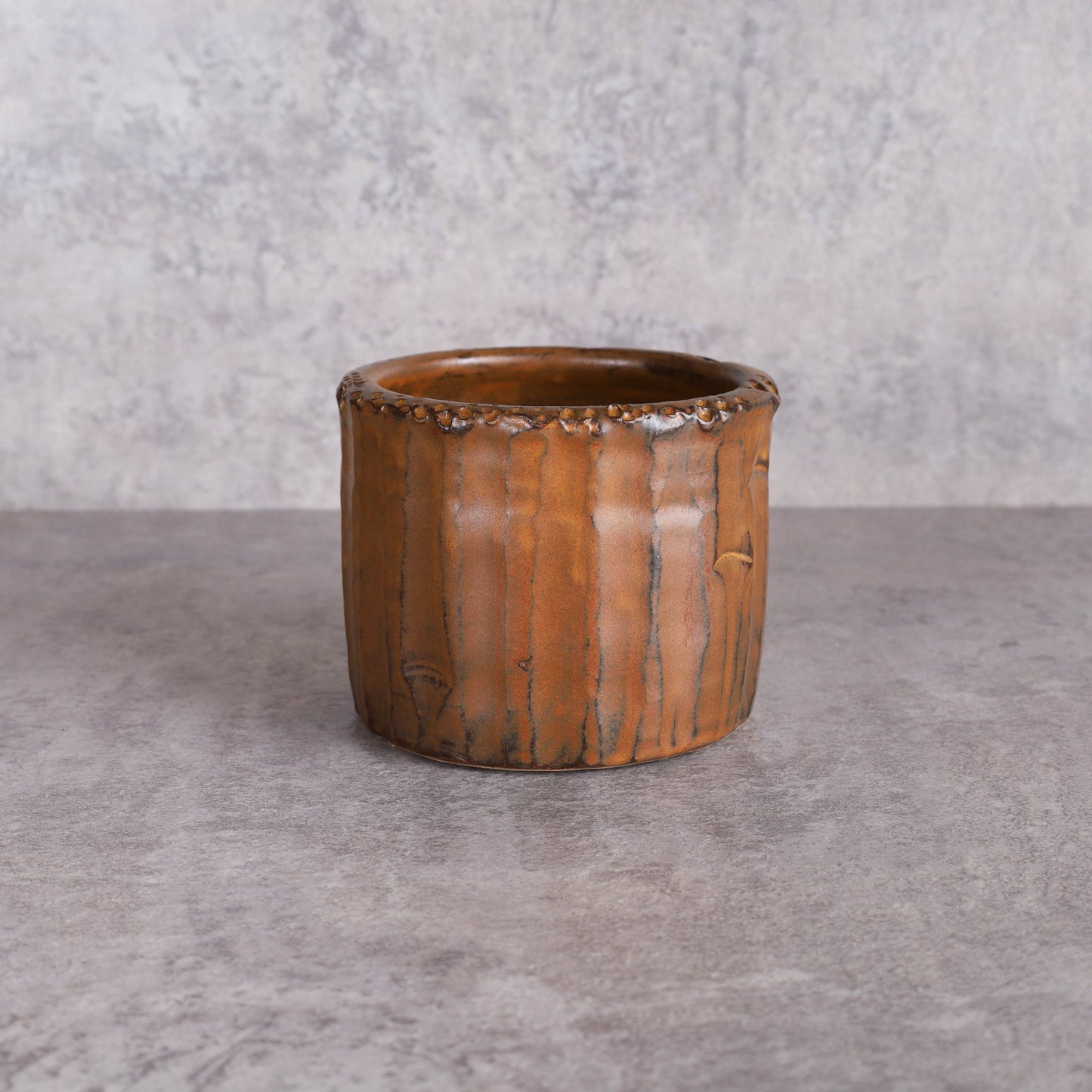 鶯歌老街紀念甕 復古手拉坏彩陶 花瓶盆栽 Y034 - LEADER 益德 | 居家設計藝品・人文茶器・空間美學作品