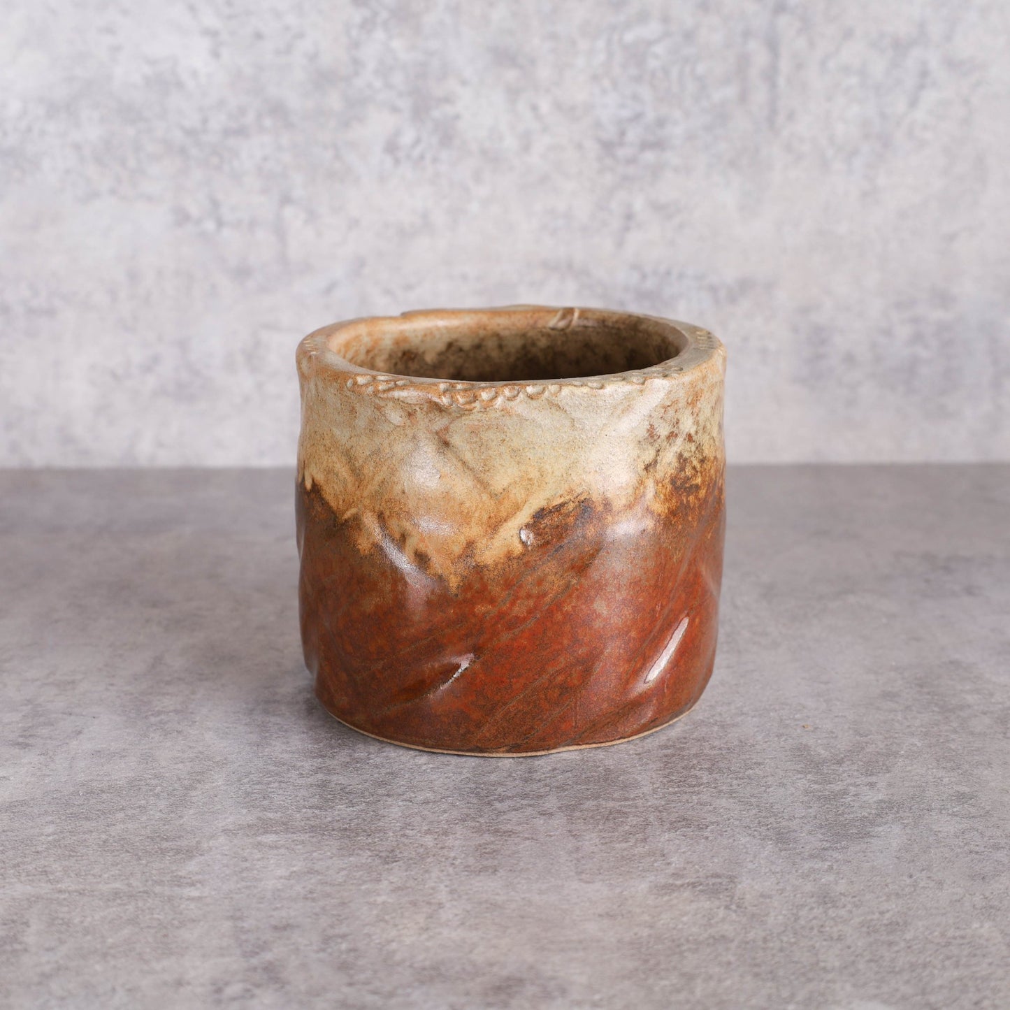 鶯歌老街紀念甕 復古手拉坏彩陶 花瓶盆栽 Y035 - LEADER 益德 | 居家設計藝品・人文茶器・空間美學作品