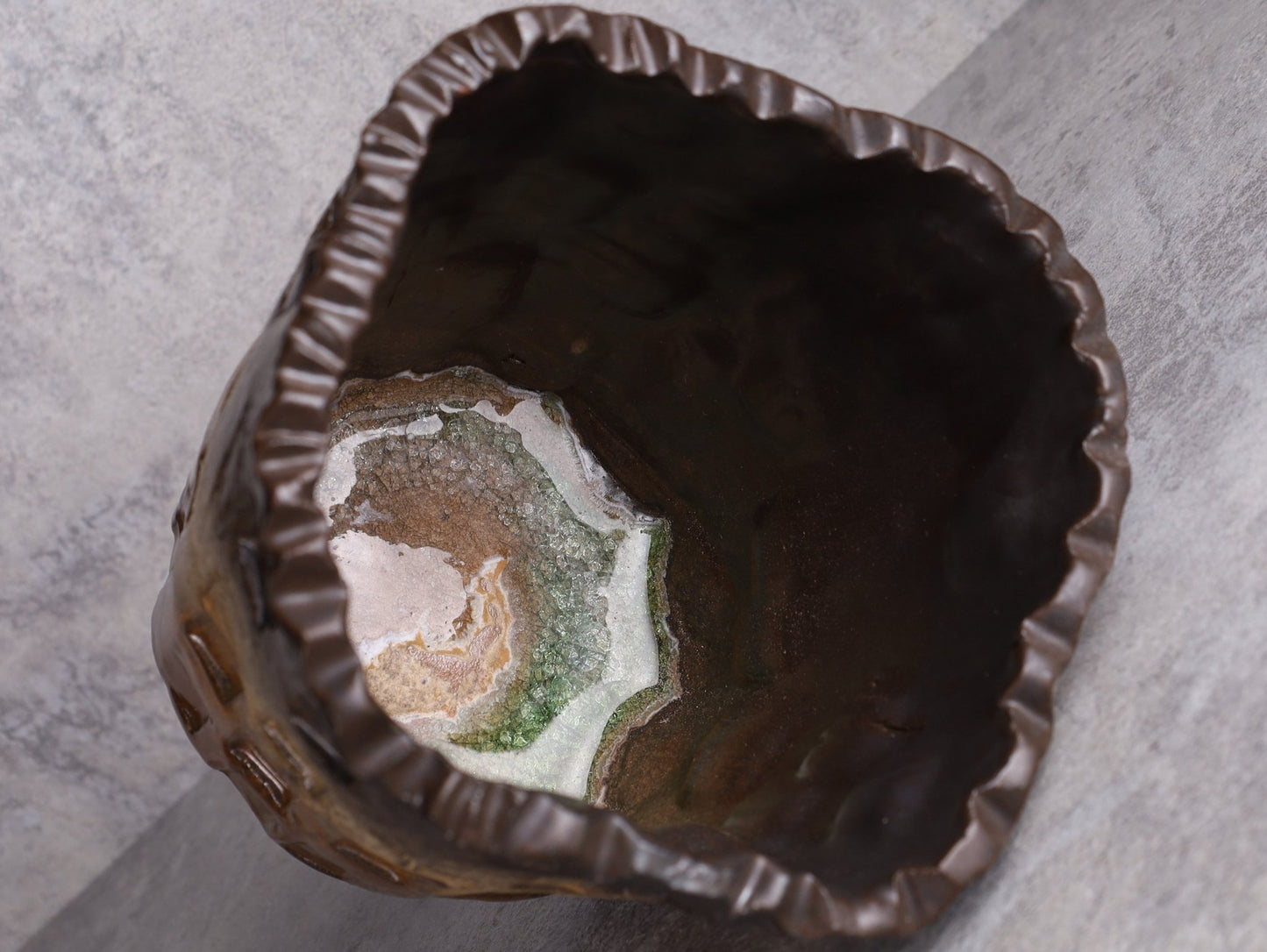 鶯歌老街紀念甕 復古手拉坏彩陶 花瓶盆栽 Y037 - LEADER 益德 | 居家設計藝品・人文茶器・空間美學作品