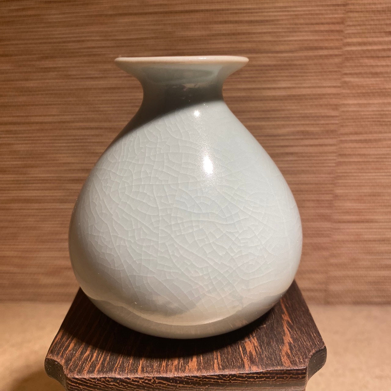 汝窯冰裂小富瓶