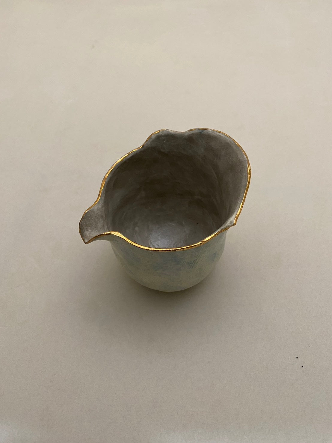 手工漸層霧藍大茶海