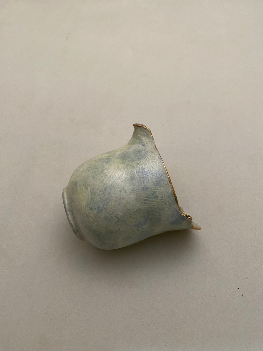 手工漸層霧藍大茶海