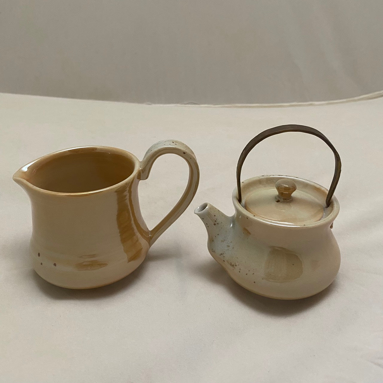 白泥柴燒 鶯歌柴燒壺 新人文 黃金落灰 L135