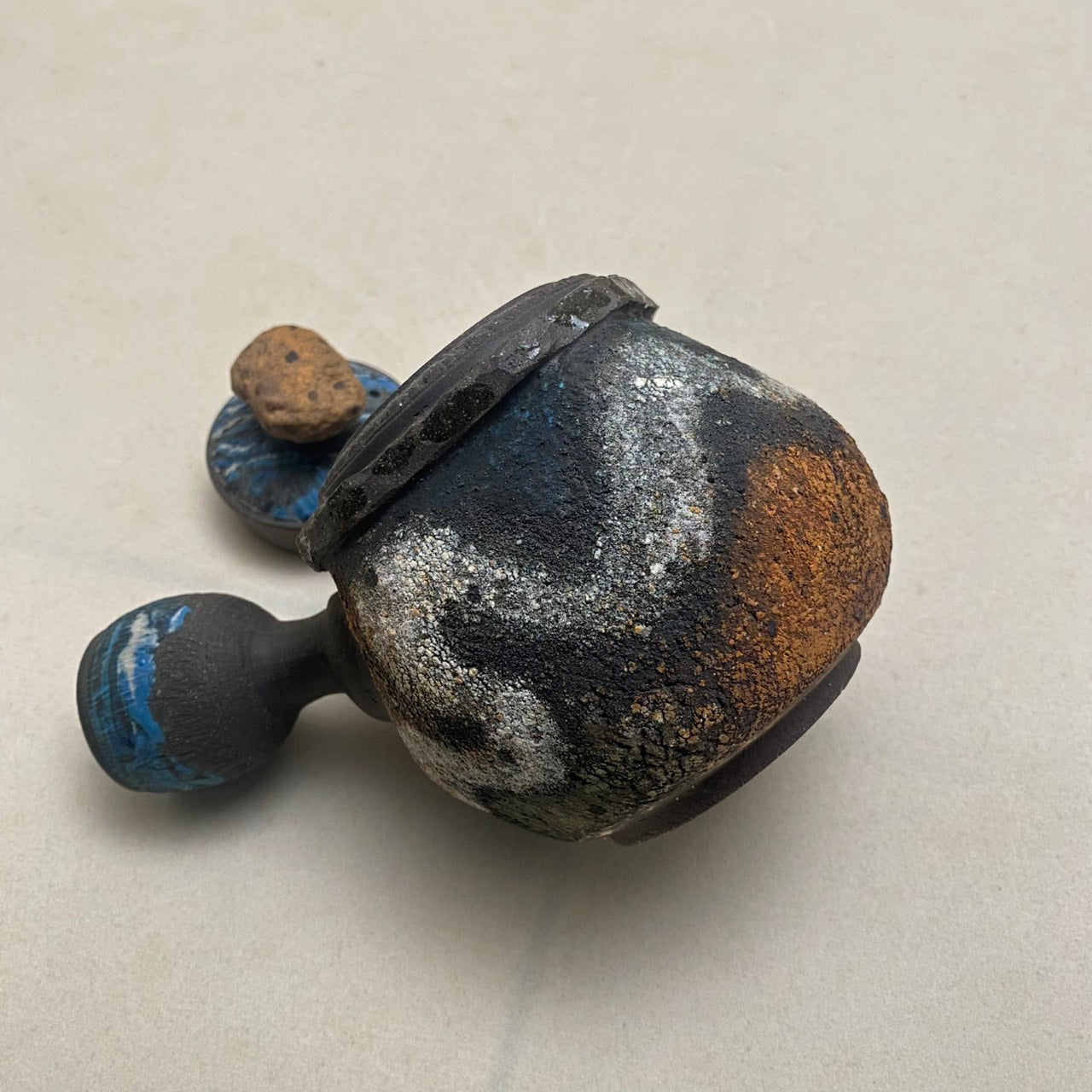 阿里山雲海 - 側把岩礦壺 sea of cloud - Natural rock and ore Teapot