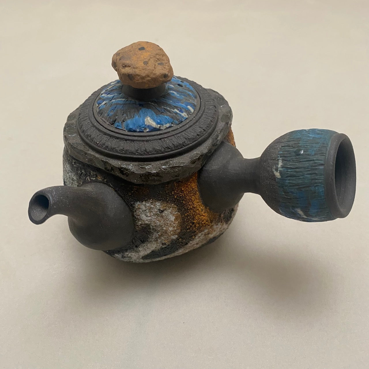 阿里山雲海 - 側把岩礦壺 sea of cloud - Natural rock and ore Teapot