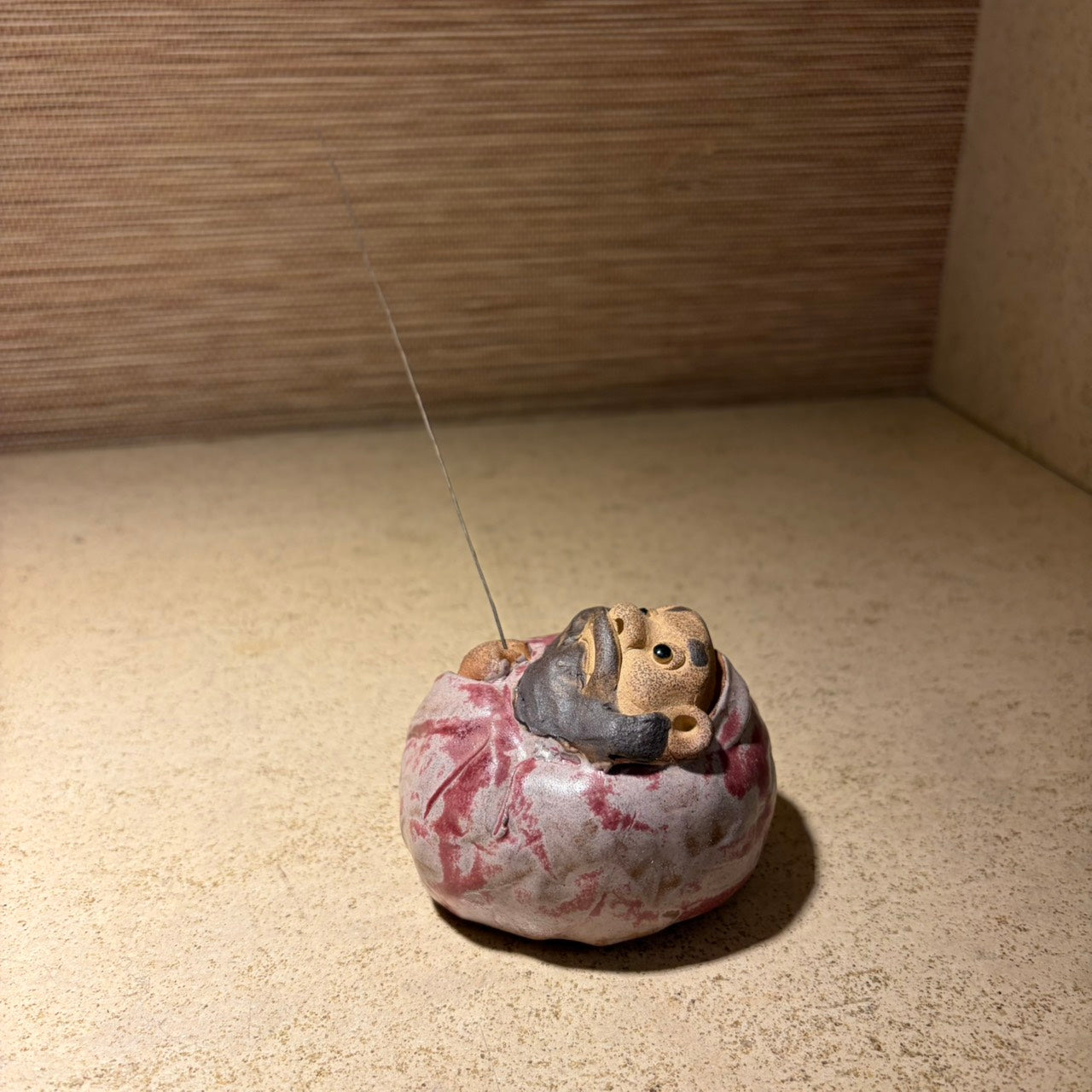 自在 達摩香器- 茶寵陶器 桌面擺件