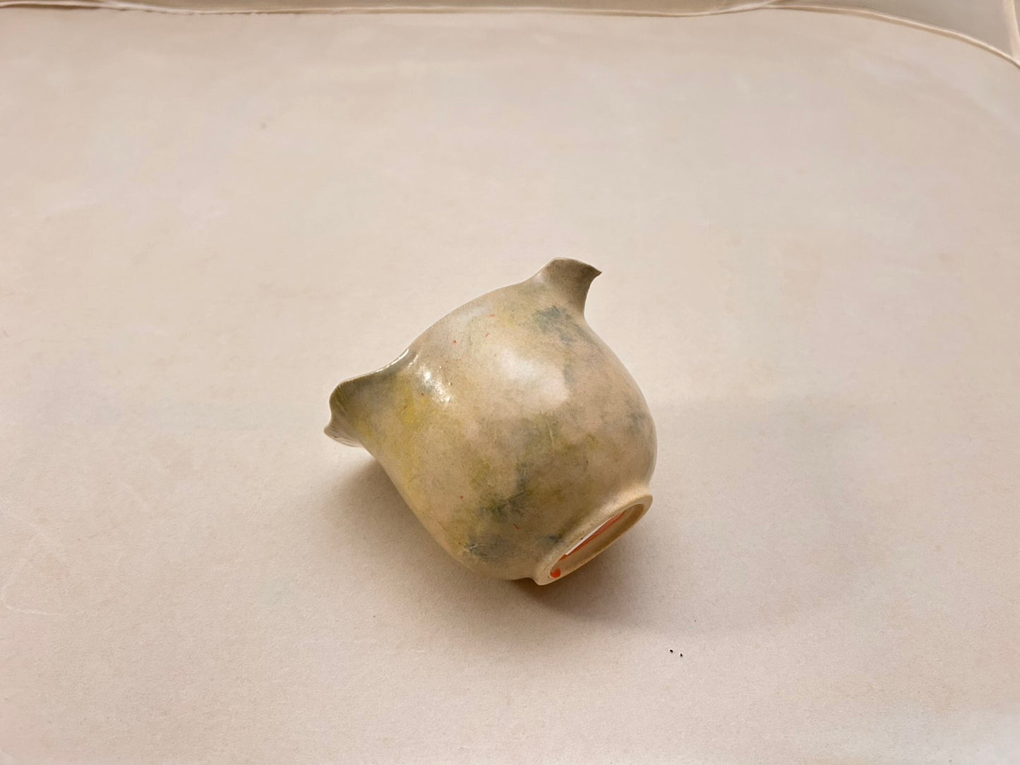 土片捏塑粉霧茶海