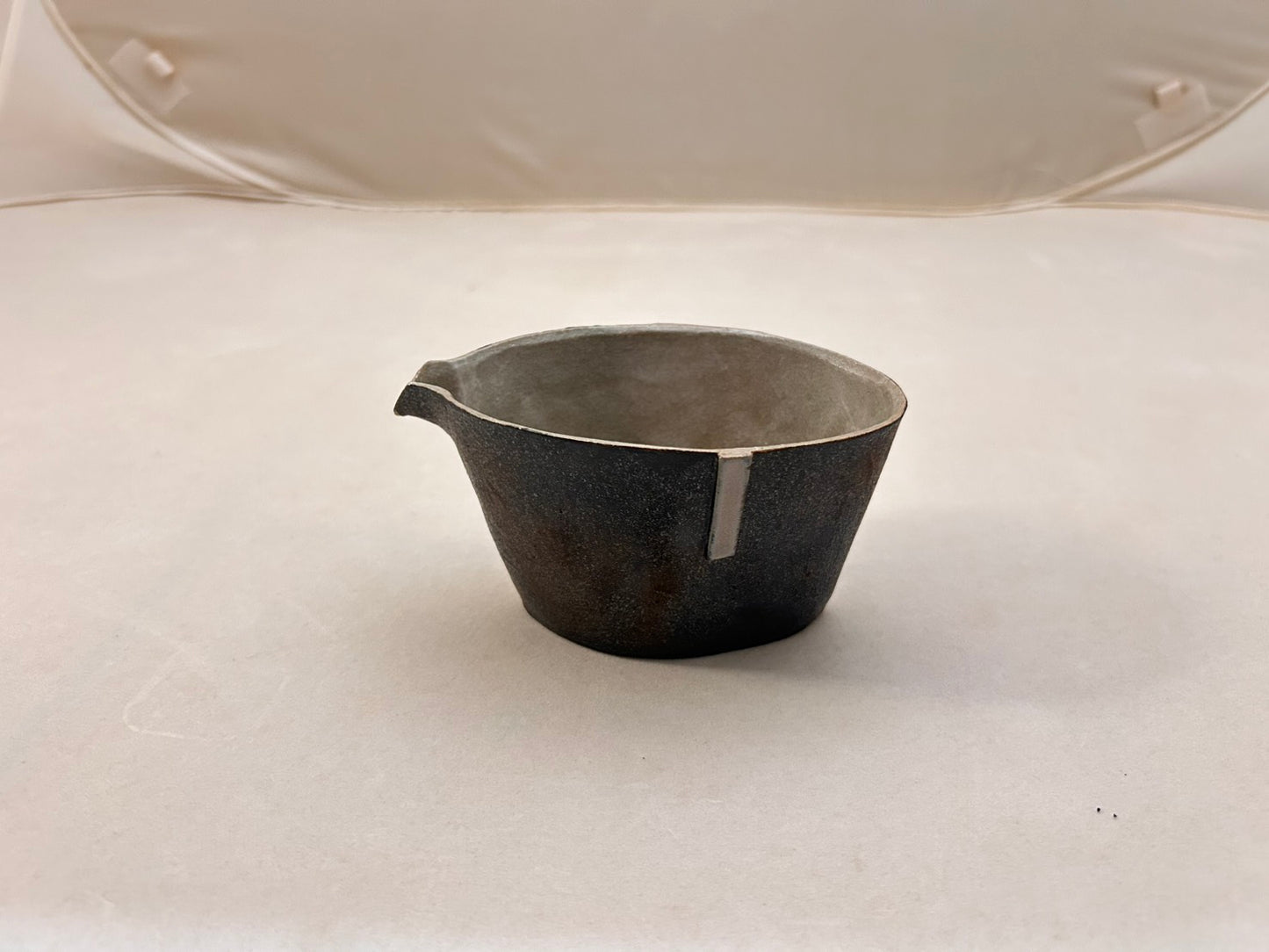 烏木釉舟形茶海