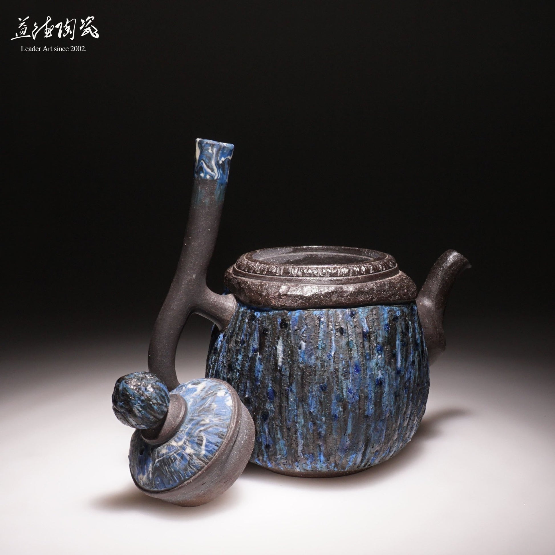 Blue tears - Natural rock and ore Teapot - LEADER 益德 | 居家設計藝品・人文茶器・空間美學作品