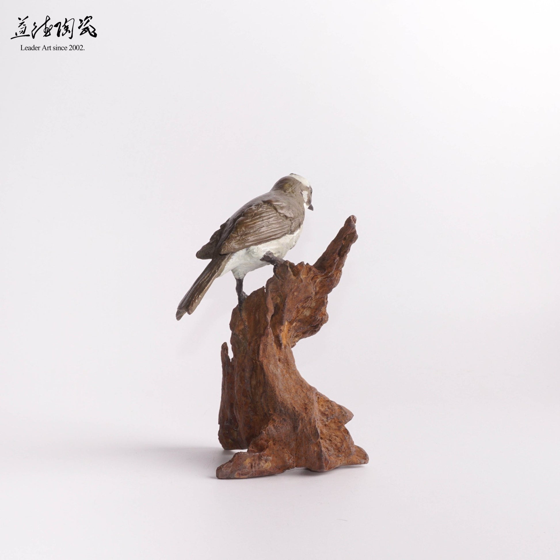 白頭翁 Chinese Bulbul - Bronze Sculpture Design - LEADER 益德 | 居家設計藝品・人文茶器・空間美學作品