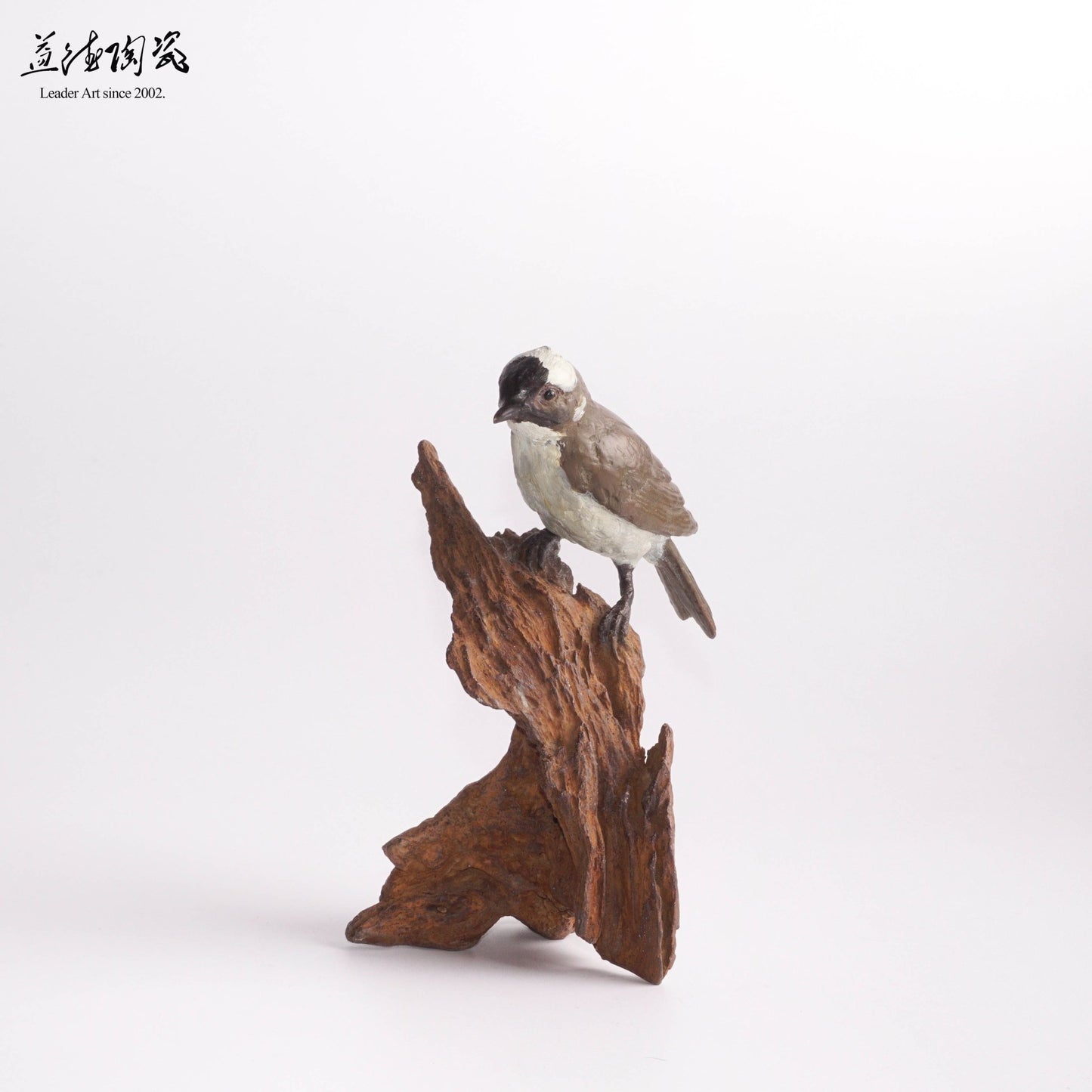 白頭翁 Chinese Bulbul - Bronze Sculpture Design - LEADER 益德 | 居家設計藝品・人文茶器・空間美學作品