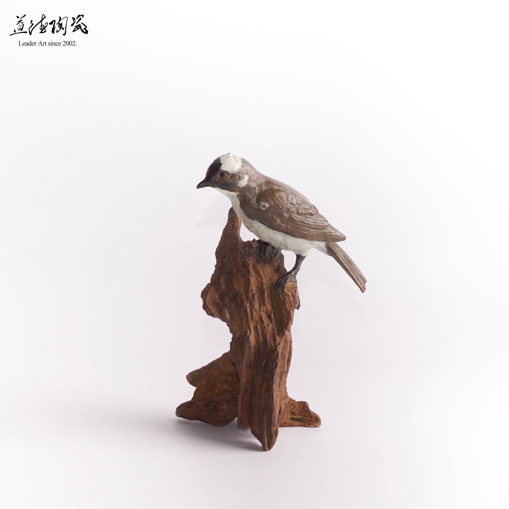 白頭翁 Chinese Bulbul - Bronze Sculpture Design - LEADER 益德 | 居家設計藝品・人文茶器・空間美學作品