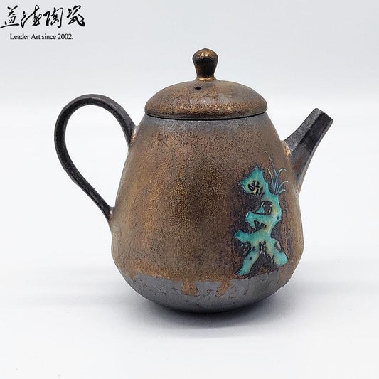 手繪和清壺-曜金款/山 - LEADER 益德 | 居家設計藝品・人文茶器・空間美學作品