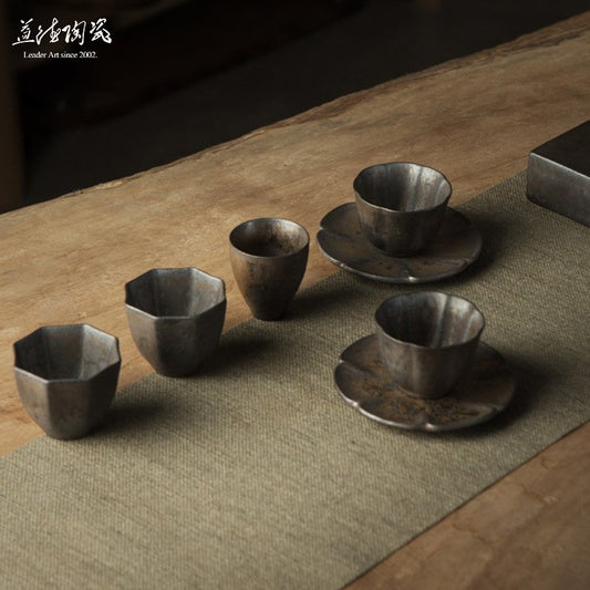 日式茶杯 - 曜金 - LEADER 益德 | 居家設計藝品・人文茶器・空間美學作品